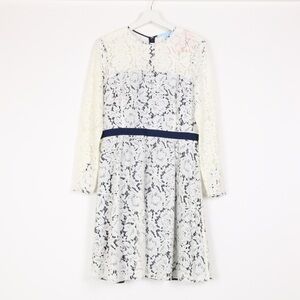 Draper James Long Sleeve Lace Dress